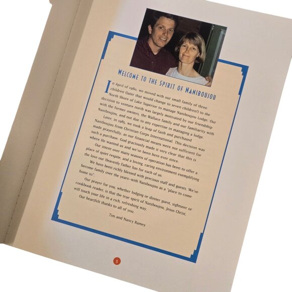 Dining In The Spirit Of Naniboujou Lodge1999 Cookbook Grand Marais Minnesota - Picture 9 of 16